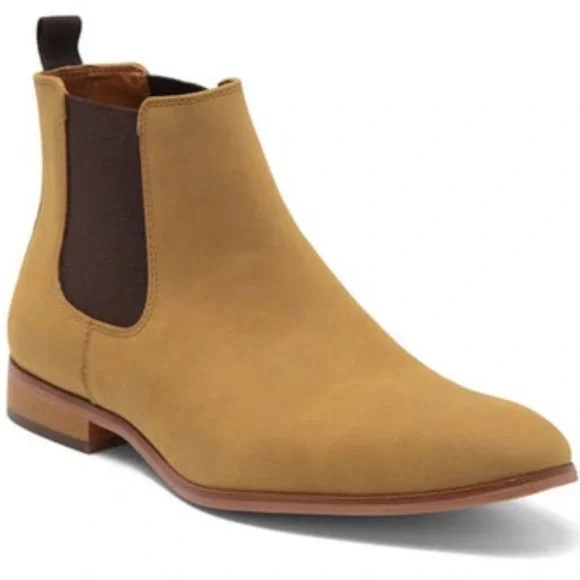 ABOUND CHELSEA BOOTS, FOR MEN SIZE 10.5M, CAMEL COLOR - Picture 8 of 12